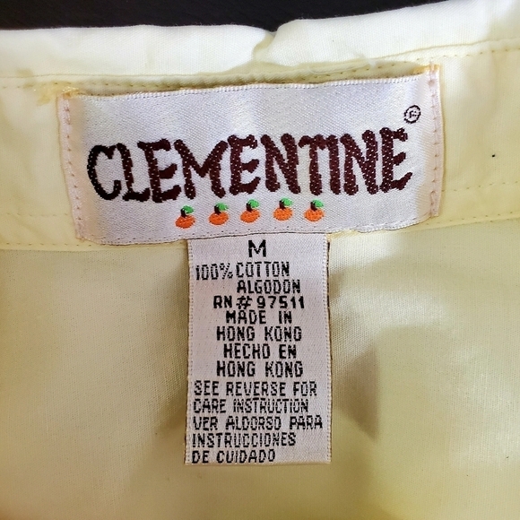 Clementine Pastel Yellow Sleeveless Button Shirt - Picture 8 of 8